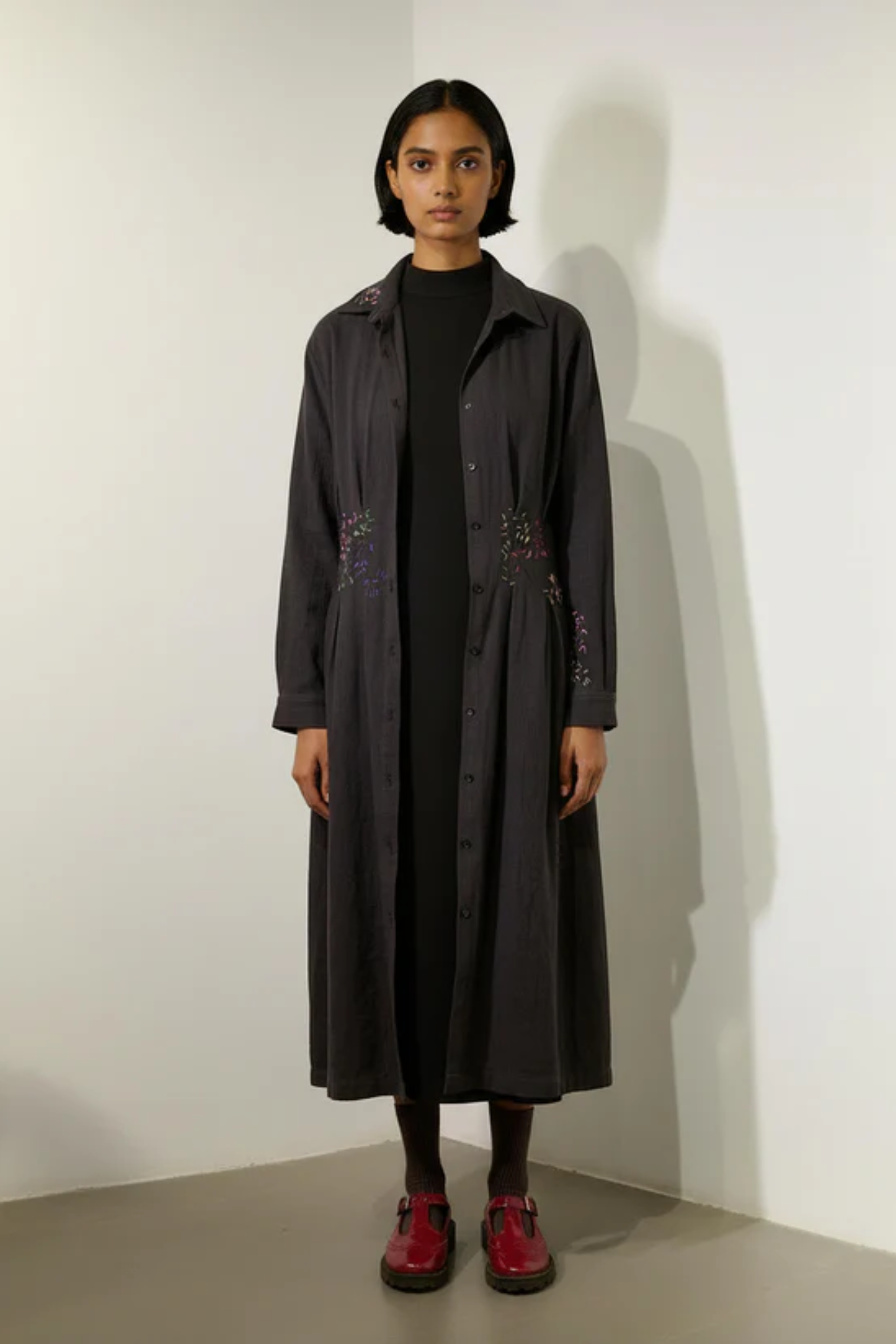 CECILE EMBROIDERED DRESS