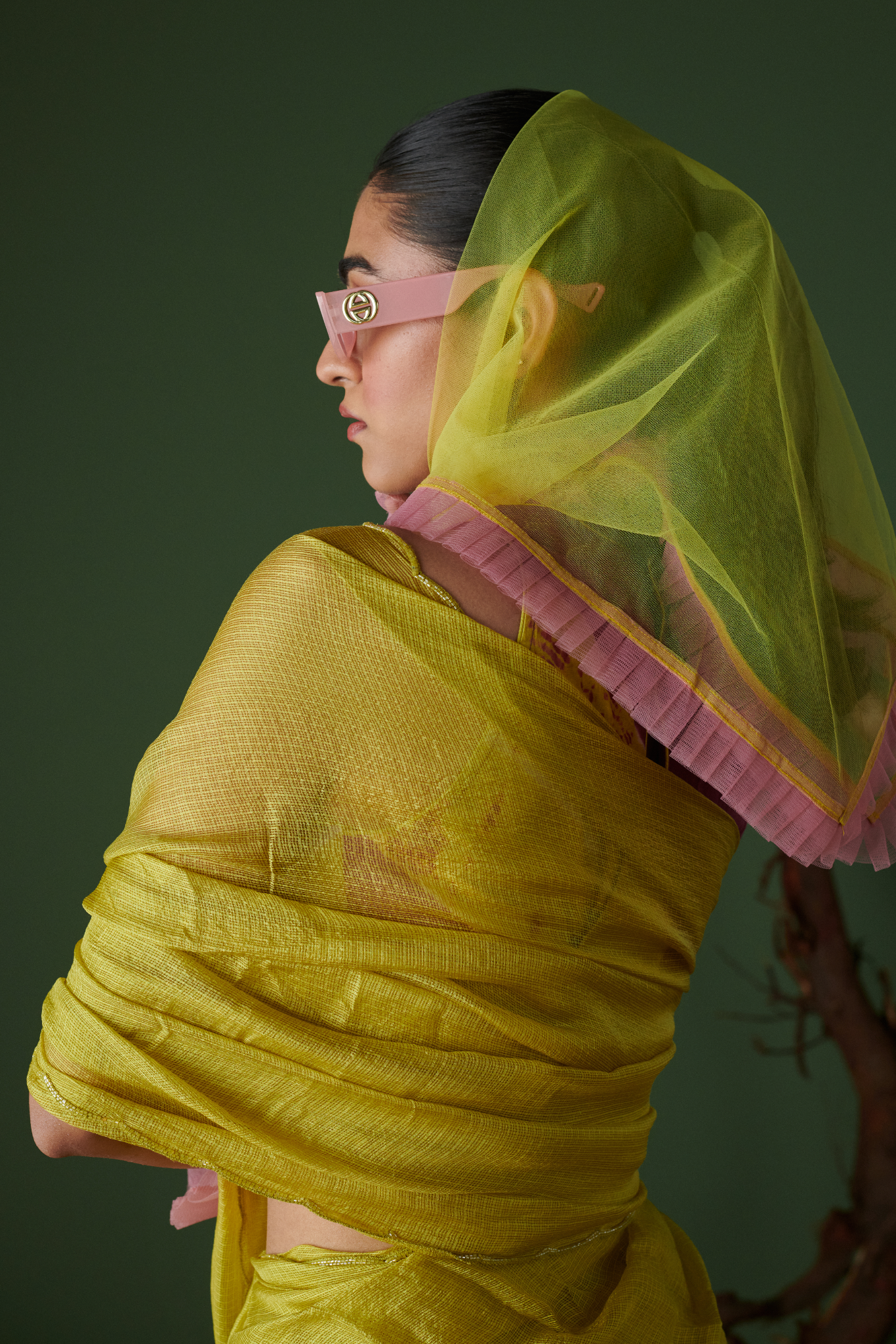 NIMBU SODA POP - Saree with Blouse