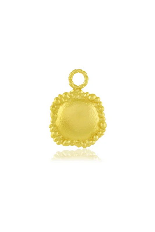 Granulated Signature Charm