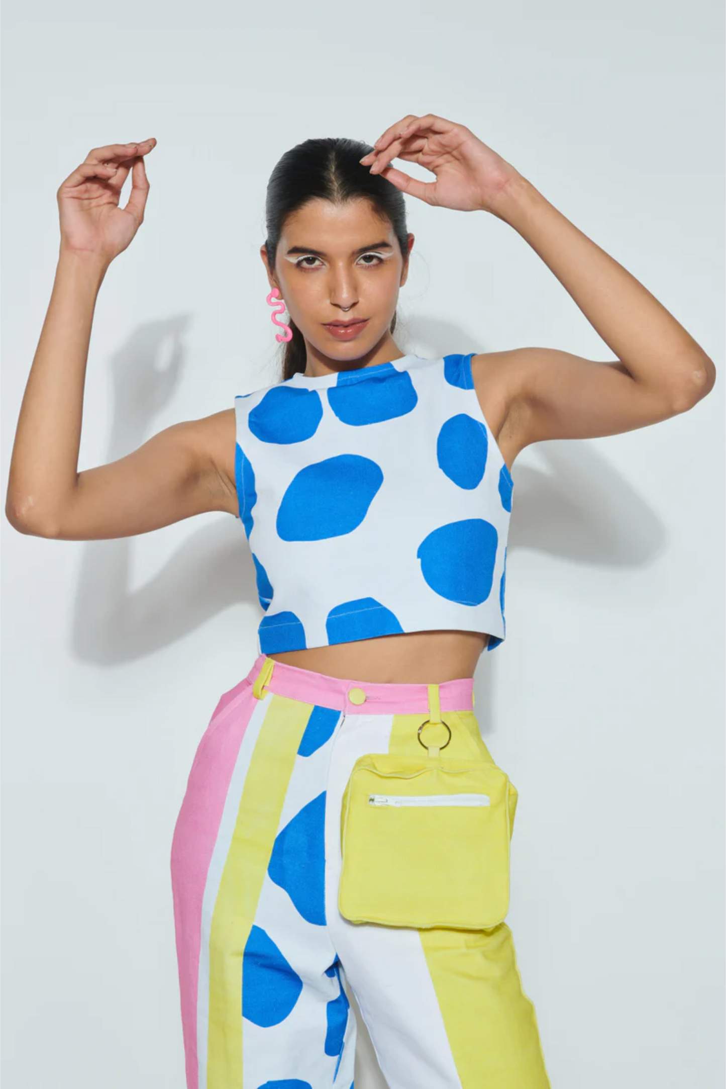 HIGH GIRAFFE CROP TOP