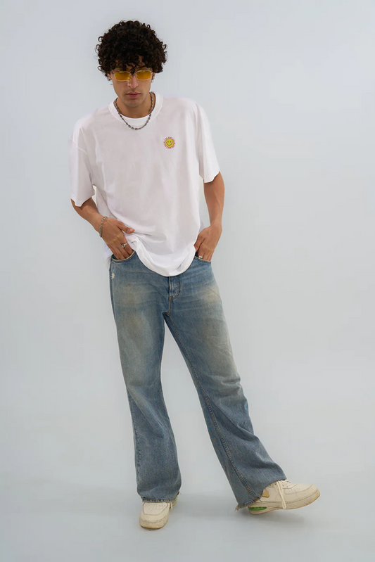 The Vibe Oversized Tee - White