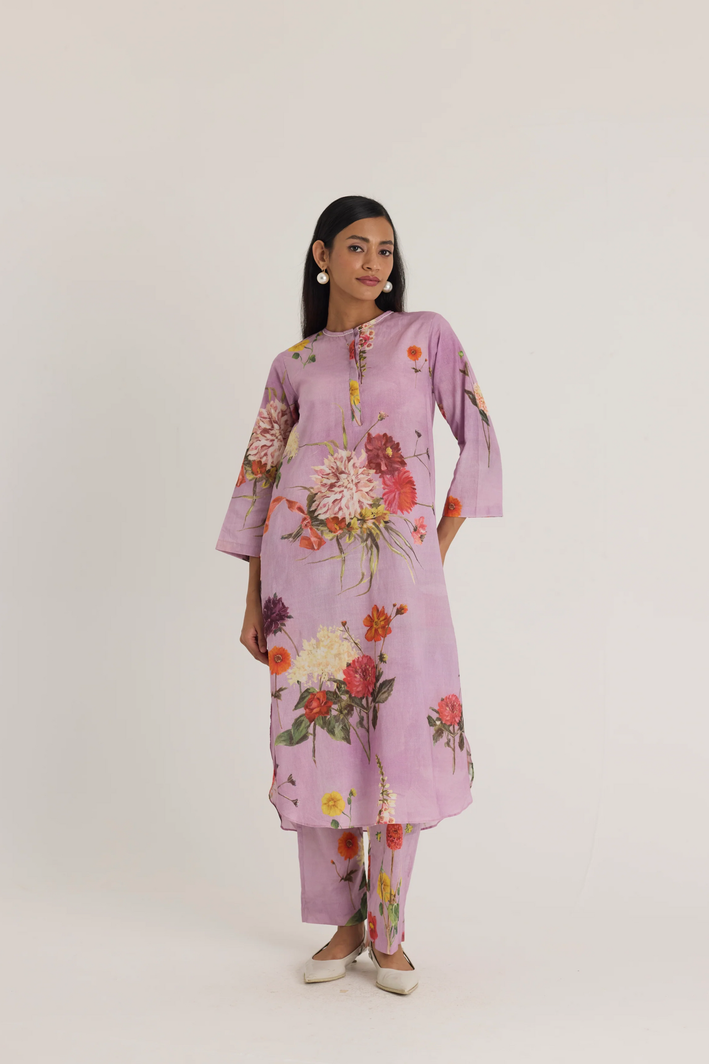 Giggle Berry Long Kurta Set