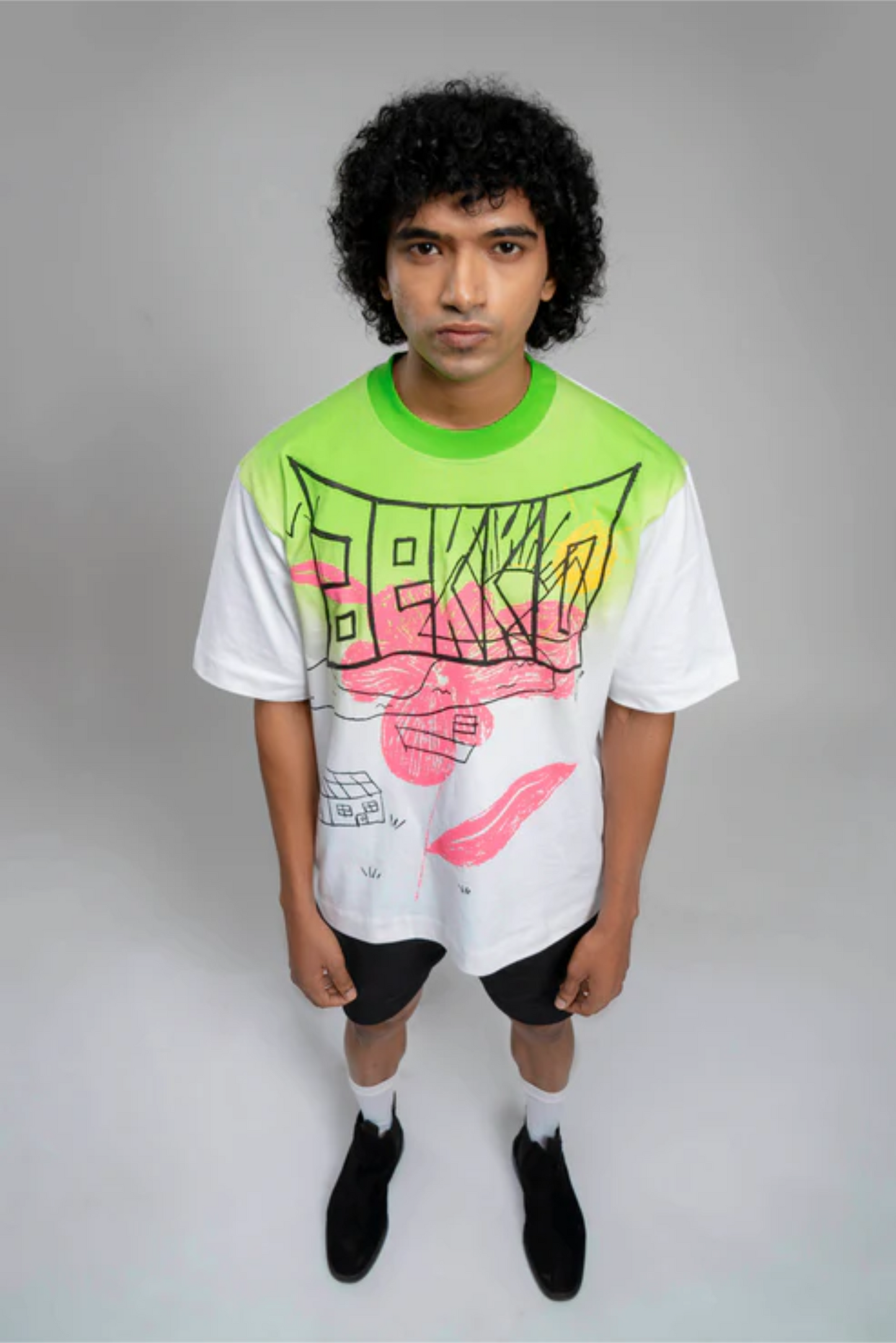 Etch a sketch T-shirt - Green