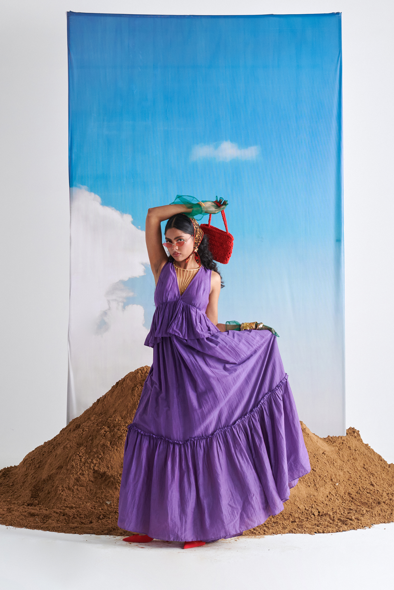 KALAKHATTA CRUSH DRESS