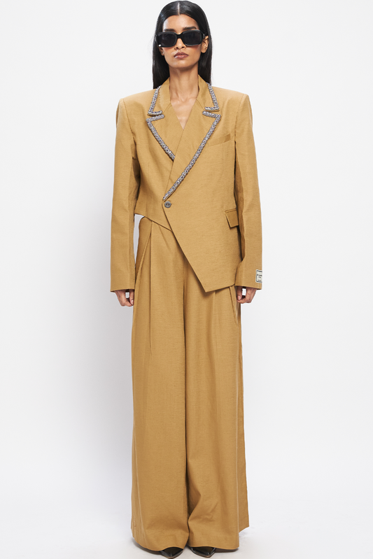 Chai-Cheeni Pleated Trousers