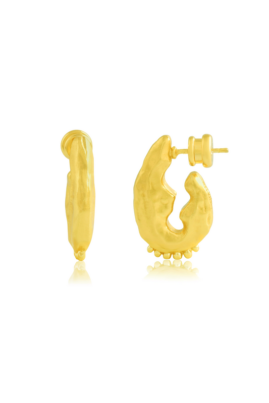 Textured Hanging Rawa Earrings