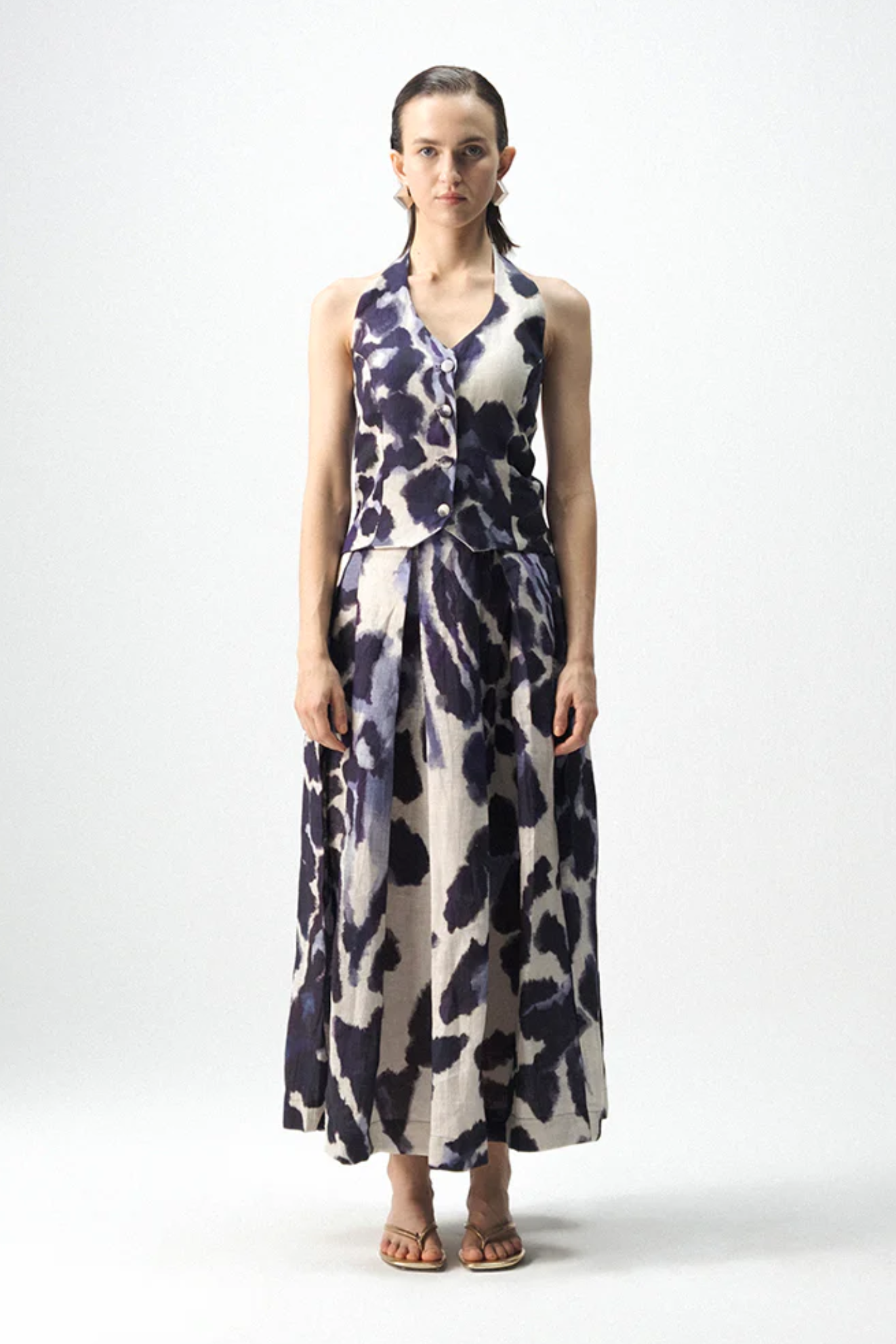 SAMBURU WAITCOAT & SKIRT SET