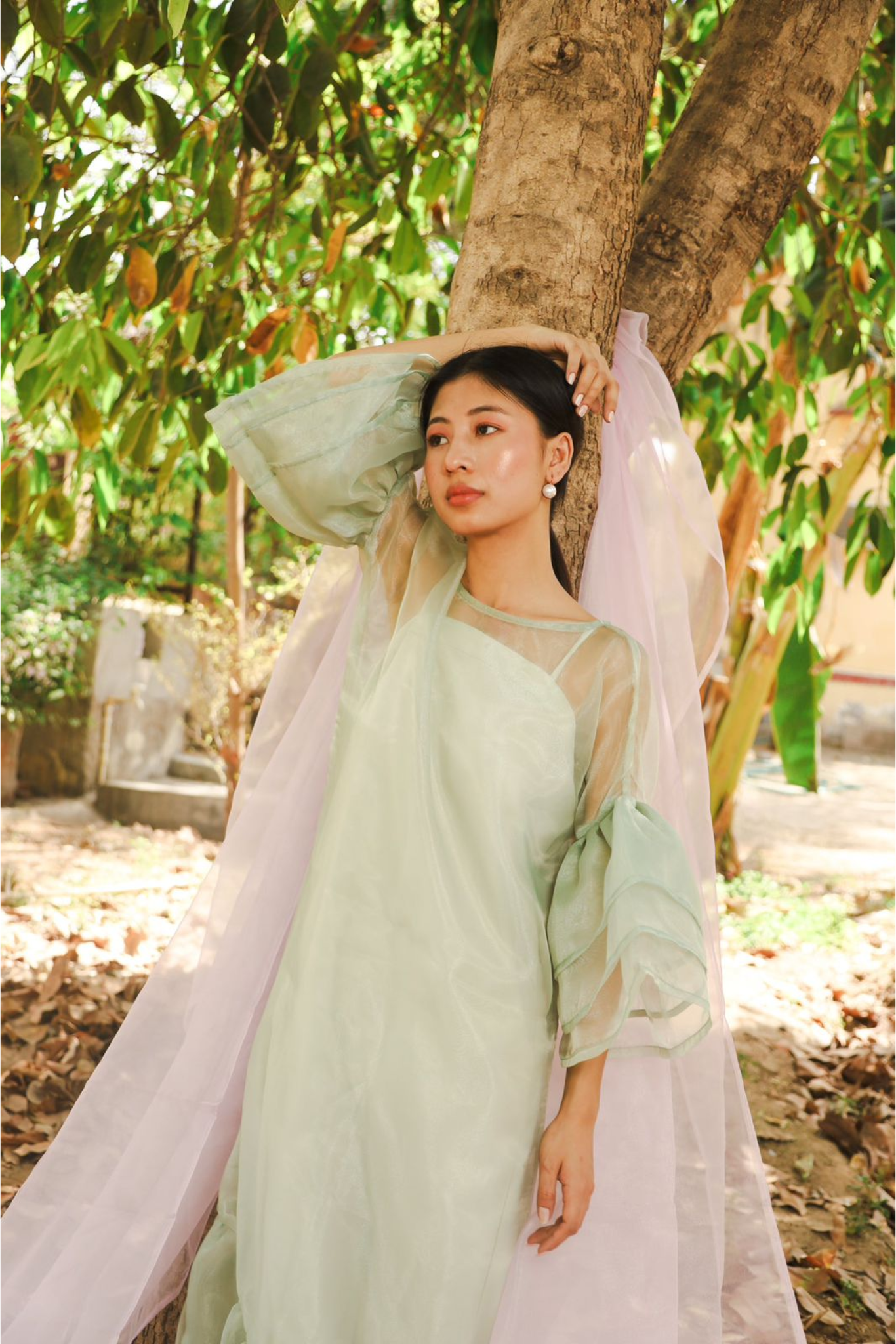 Dreamy Gown- Pistachio