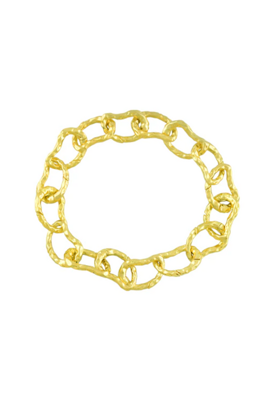Molten Textured Anklet