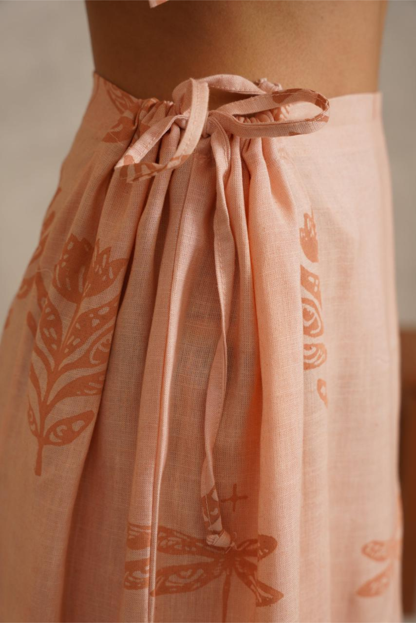 Grace Skirt - Salmon Pink