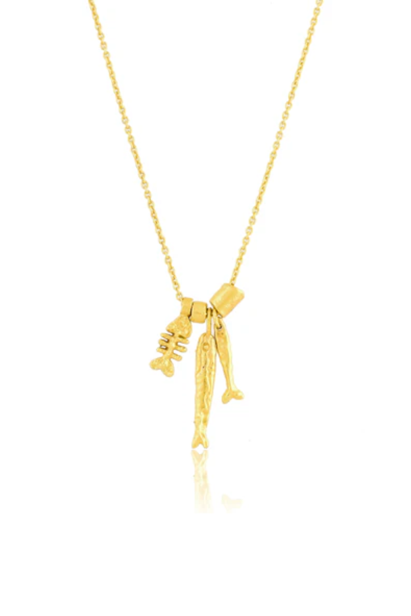 Multi Charm Chain Necklace