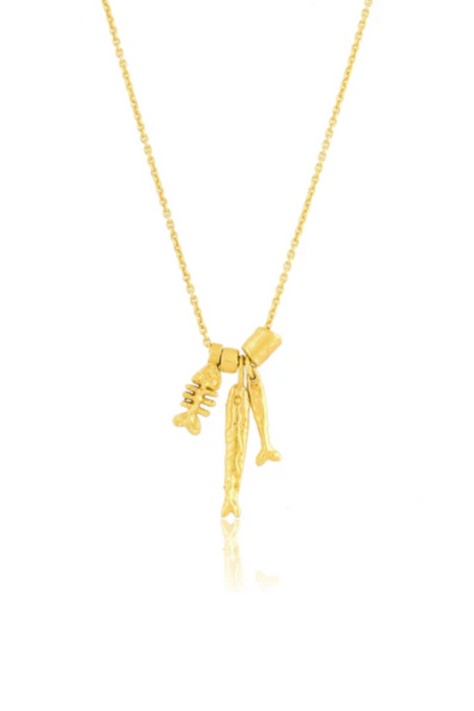 Multi Charm Chain Necklace