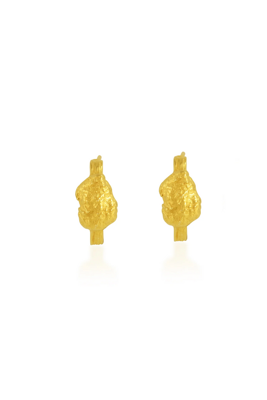 Solid Nugget Earrings