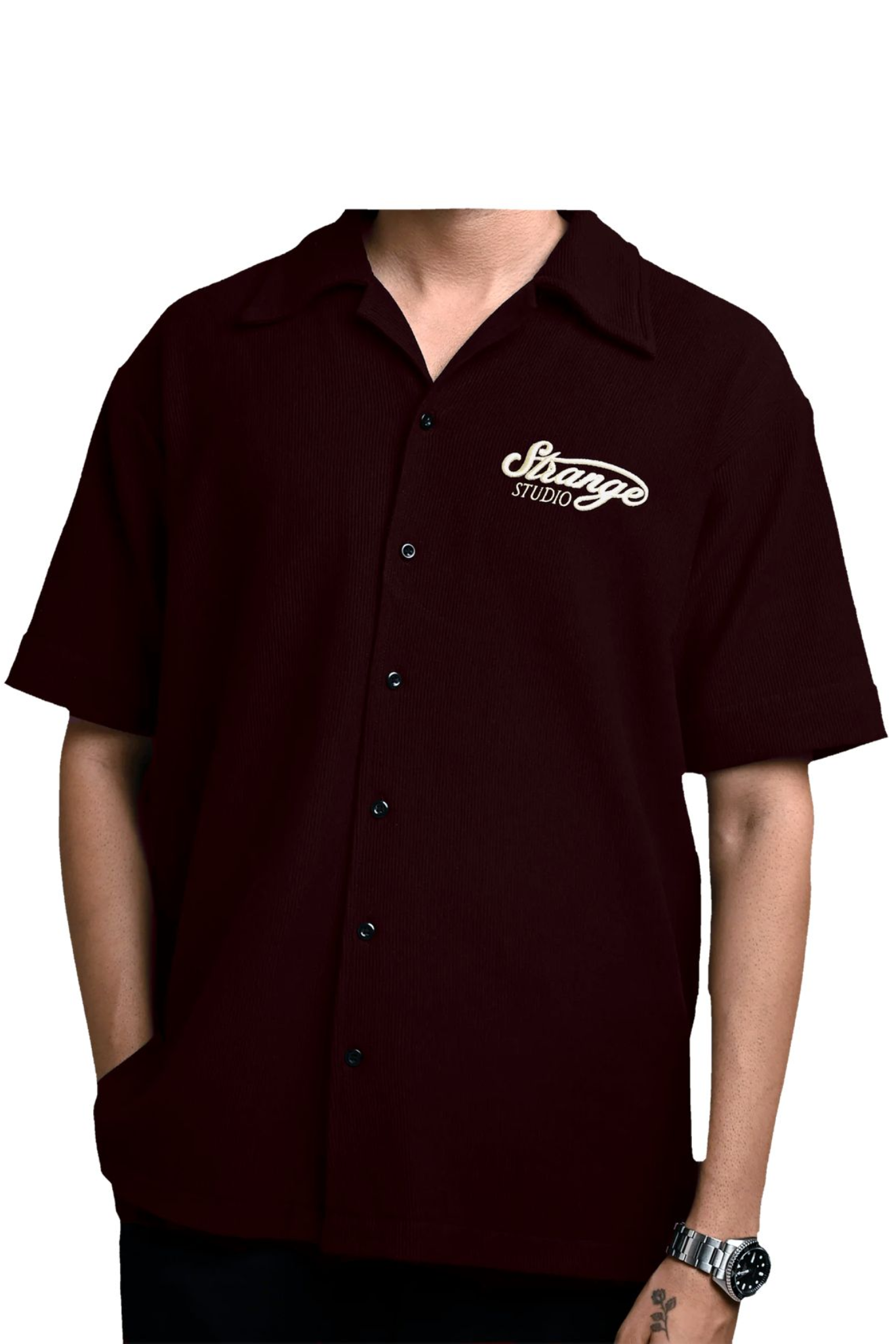 Burgundy Resort Shirt