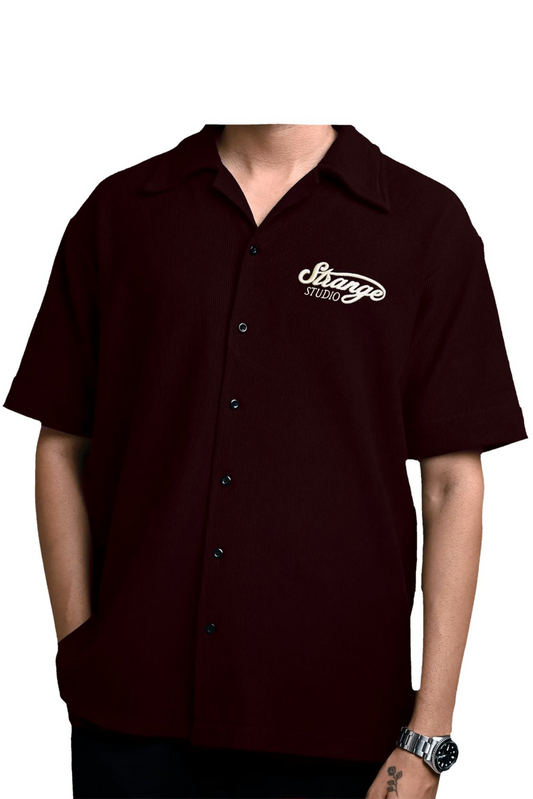 Burgundy Resort Shirt