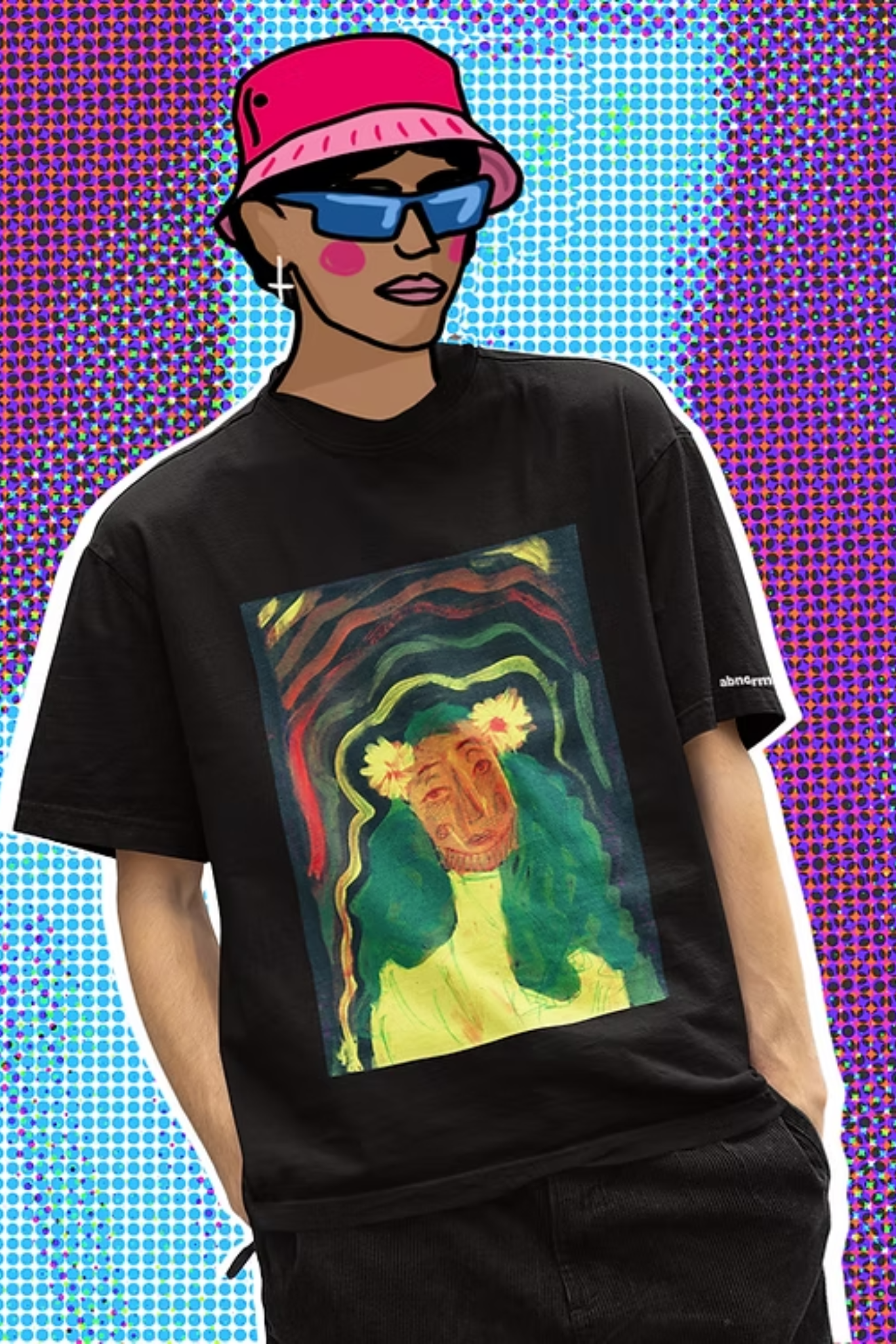 Straight Outta Gallery | Oversized Aesthetic T-shirt
