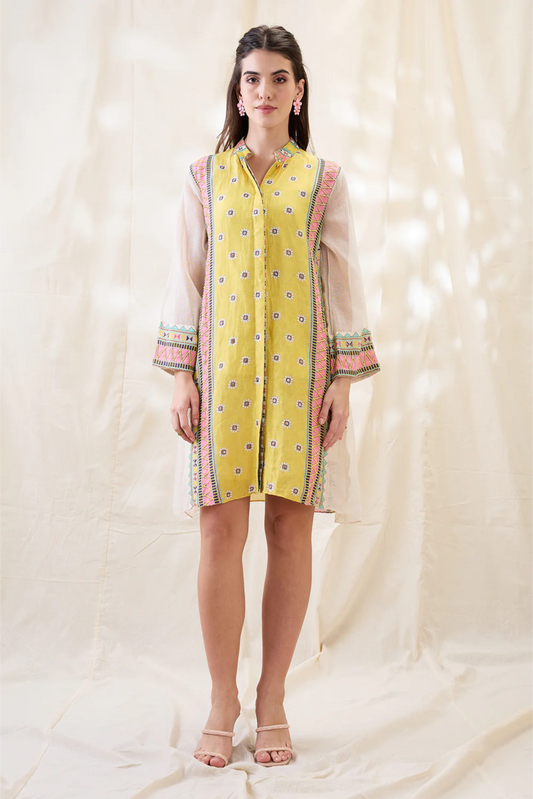 Nooma embellished A-line dress