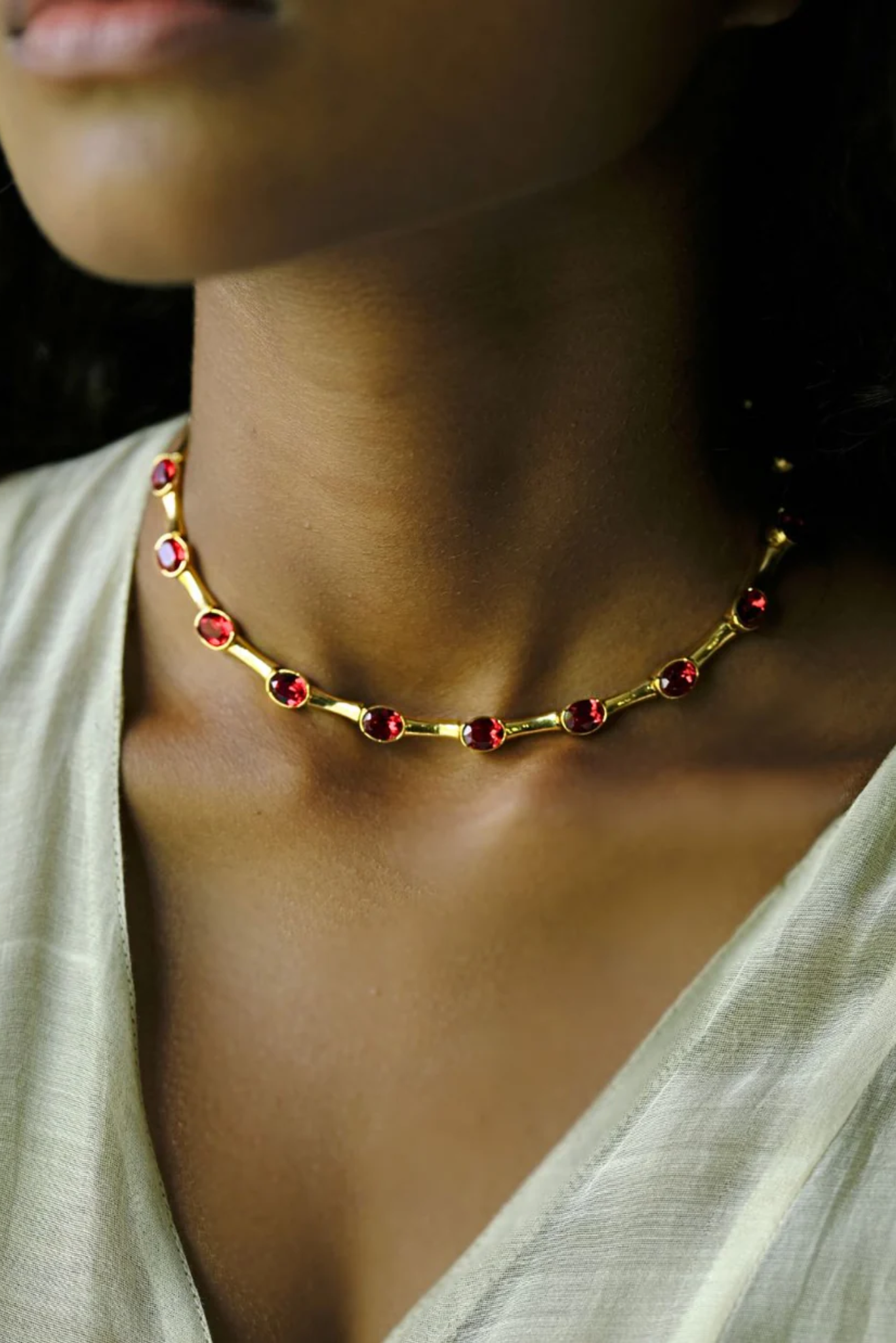 The Pulse Necklace - Red