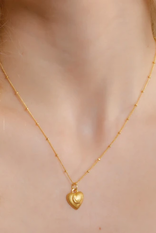 Amore Moon Charm Necklace