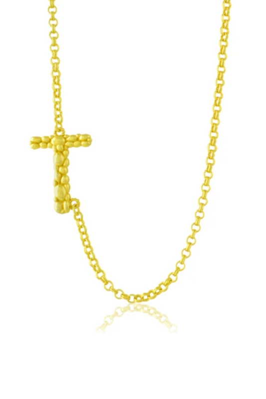 Initial Own Necklace - T