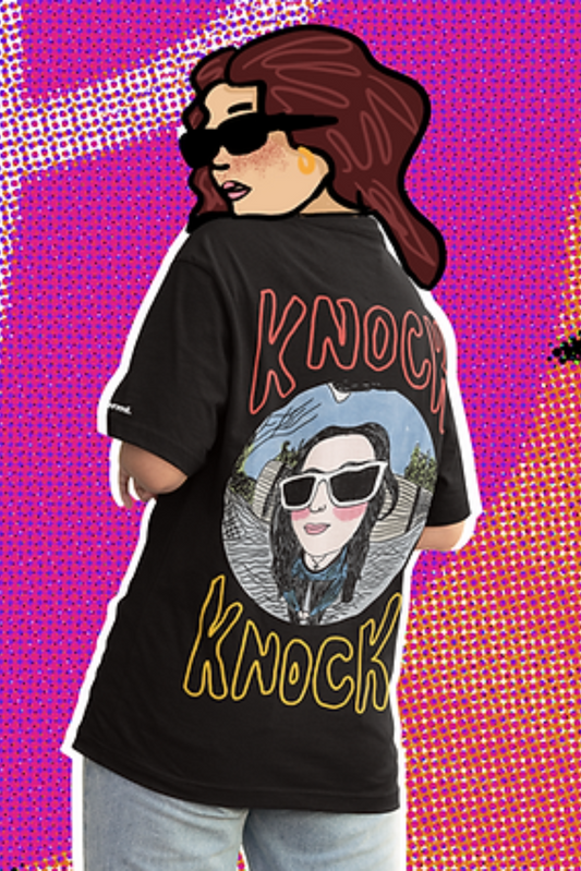 Knock Knock | Oversized Aesthetic T-shirt