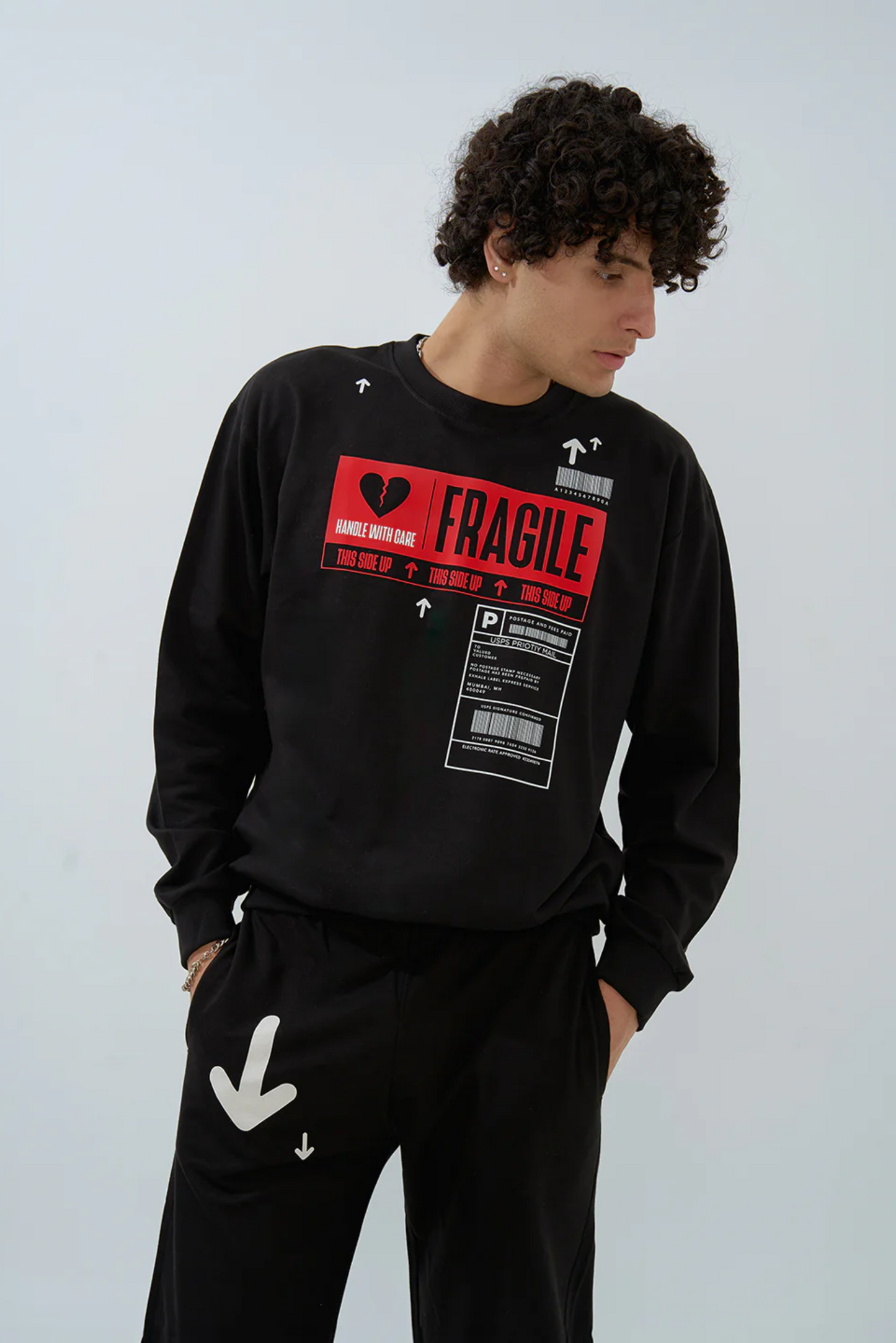 The Fragile Sweatshirt - Black