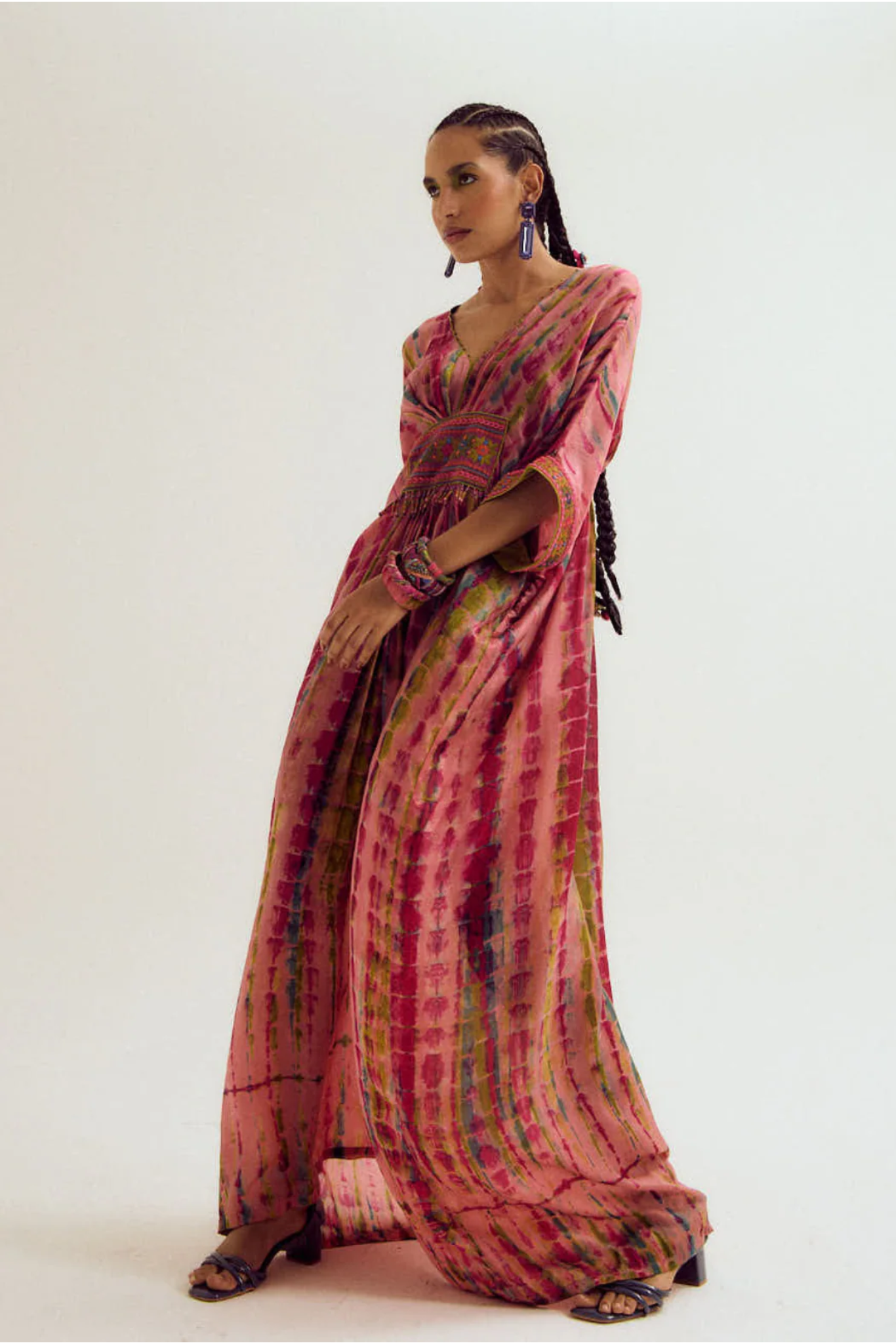 Aster Tie Dye Kaftan