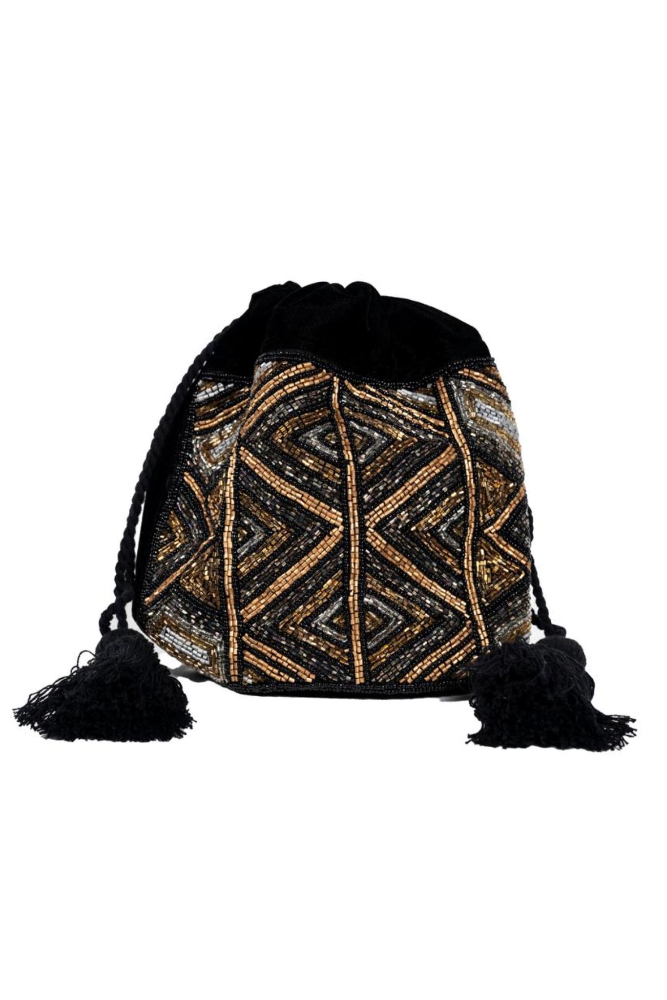 Geoglow beaded potli bag