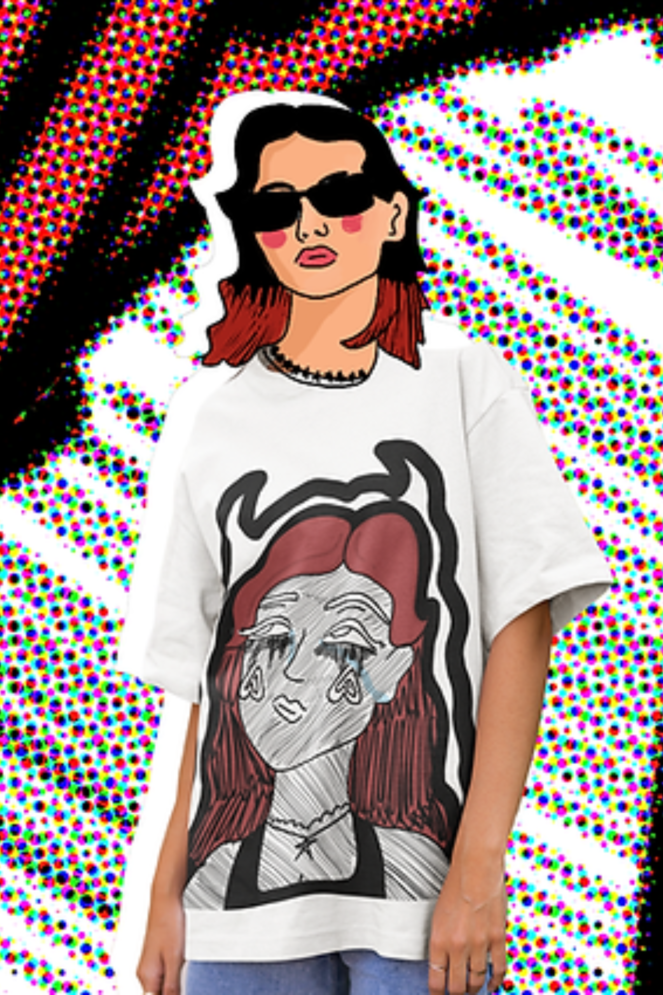 Anxious | Oversized Aesthetic T-shirt