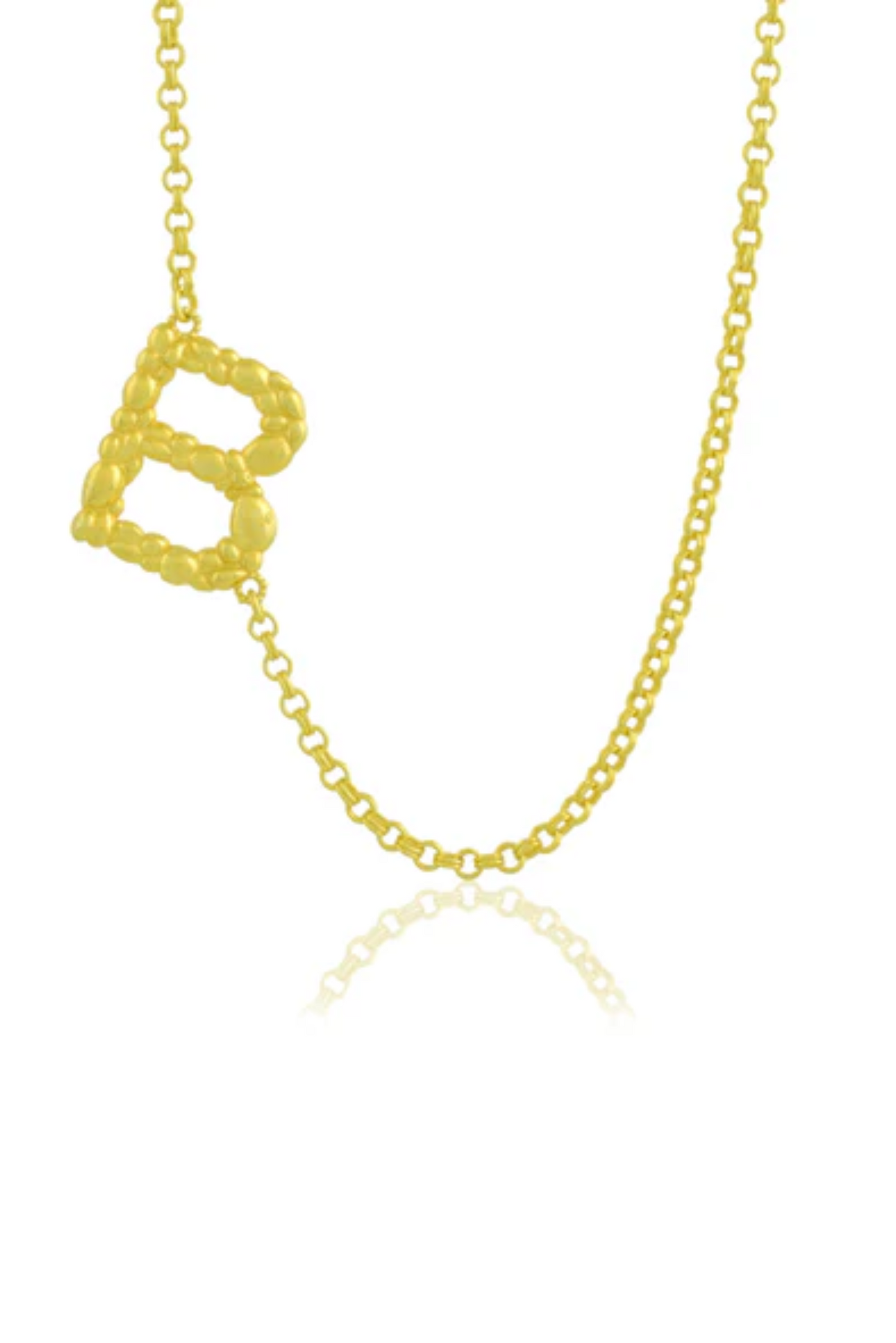 Initial Own Necklace - B