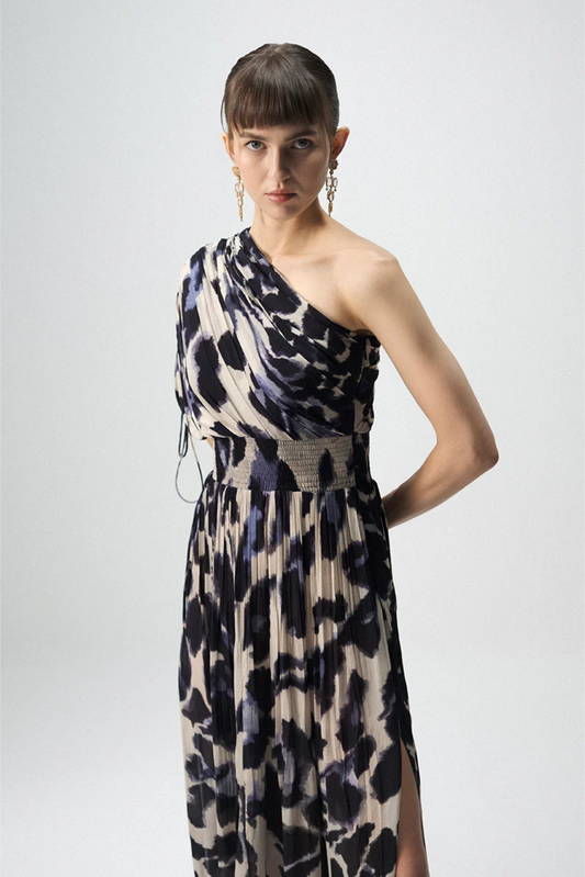 SAMBURU ONE SHOULDER DRESS