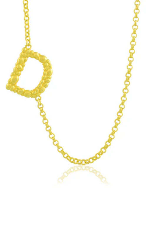 Initial Own Necklace - D