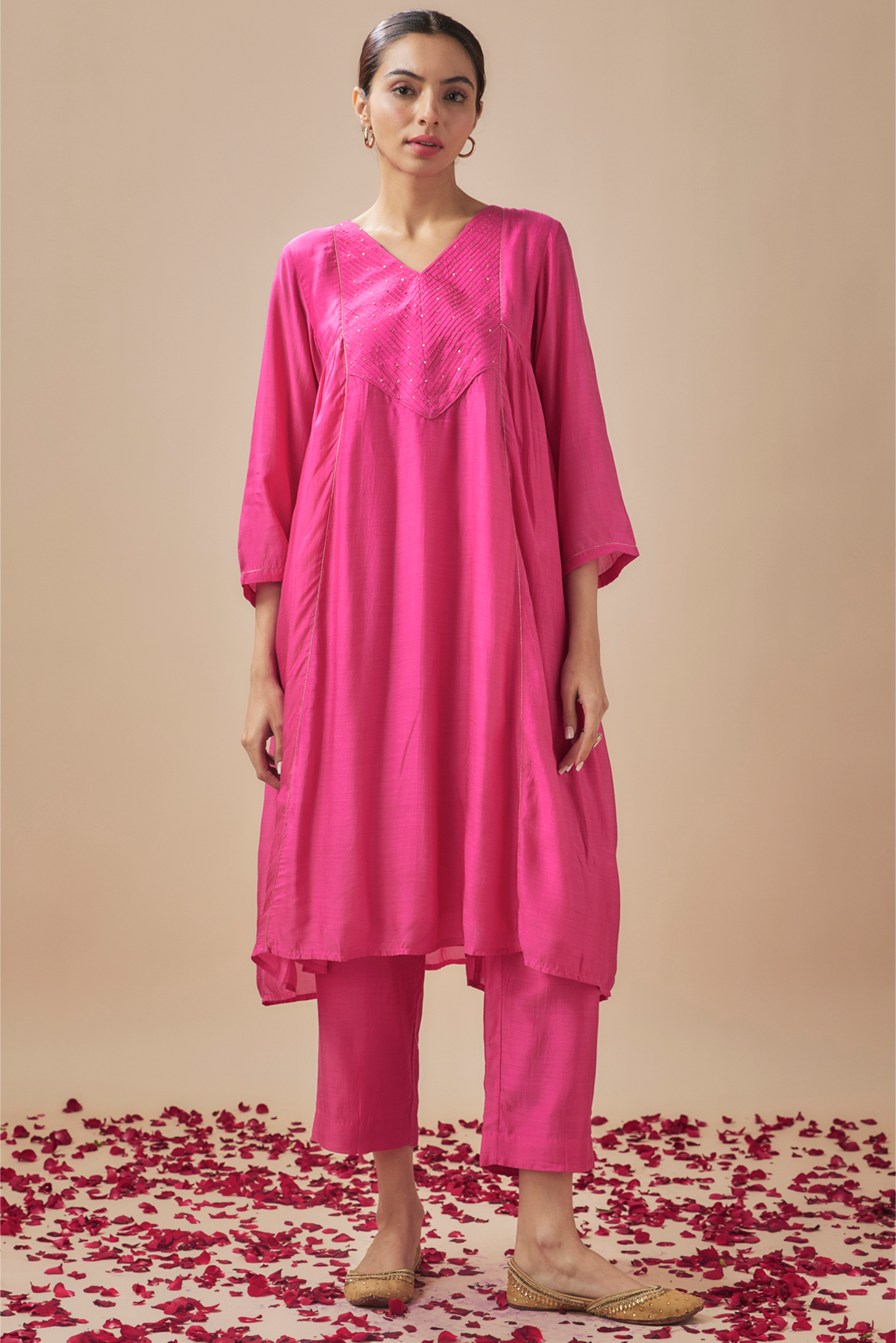 Pink Kurta Set