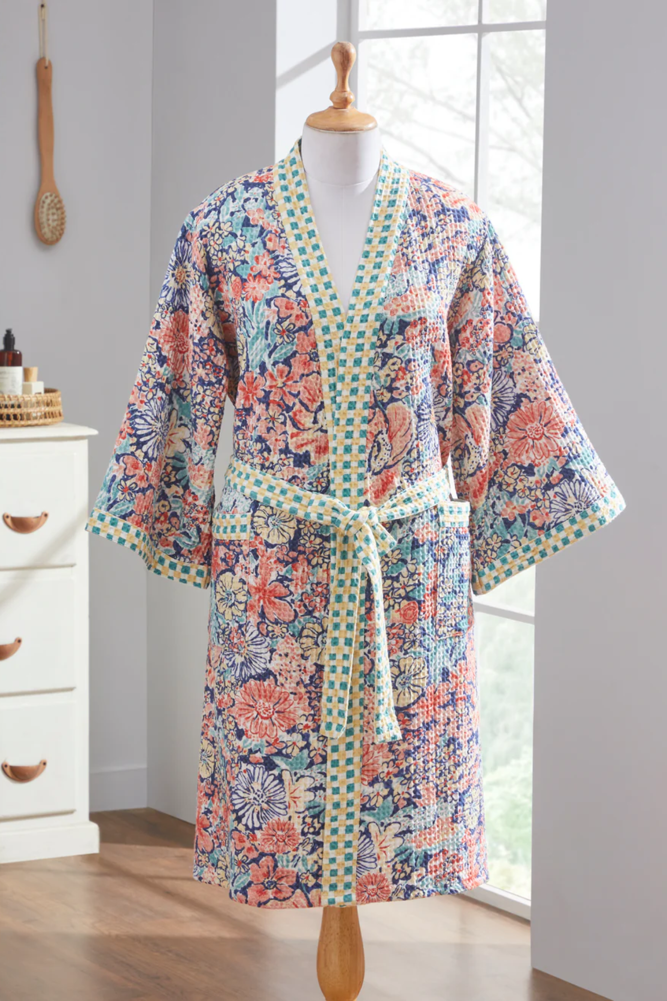 Nature Nectar Blue Bathrobe