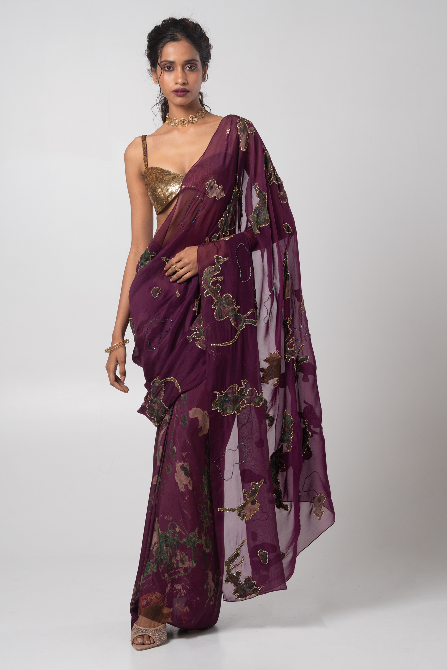 Sear Deconstructed Saree