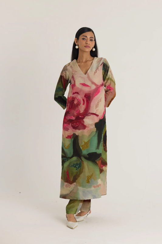 Tilly Embroidered Kurta Set