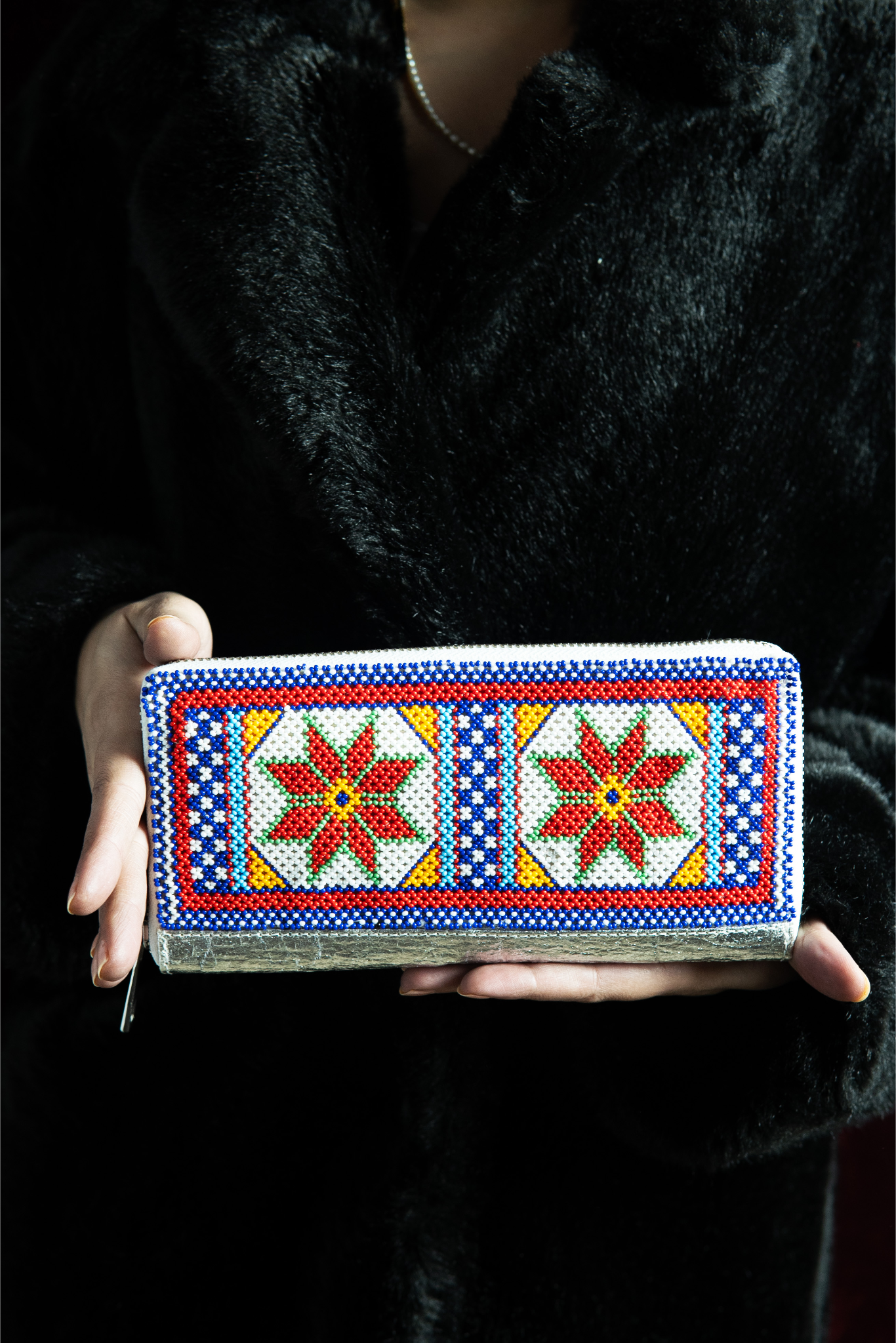 Parama beadwork bag