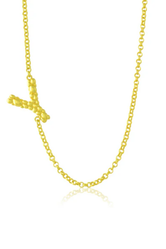 Initial Own Necklace - Y