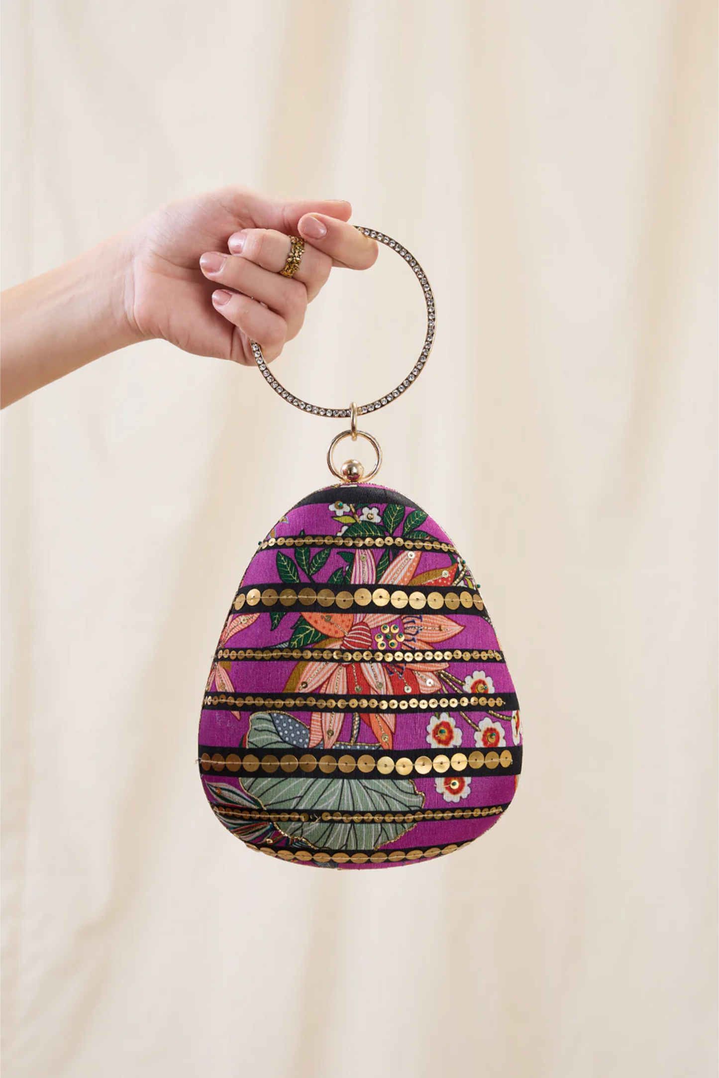 Aarani Embellished Clutch Bag