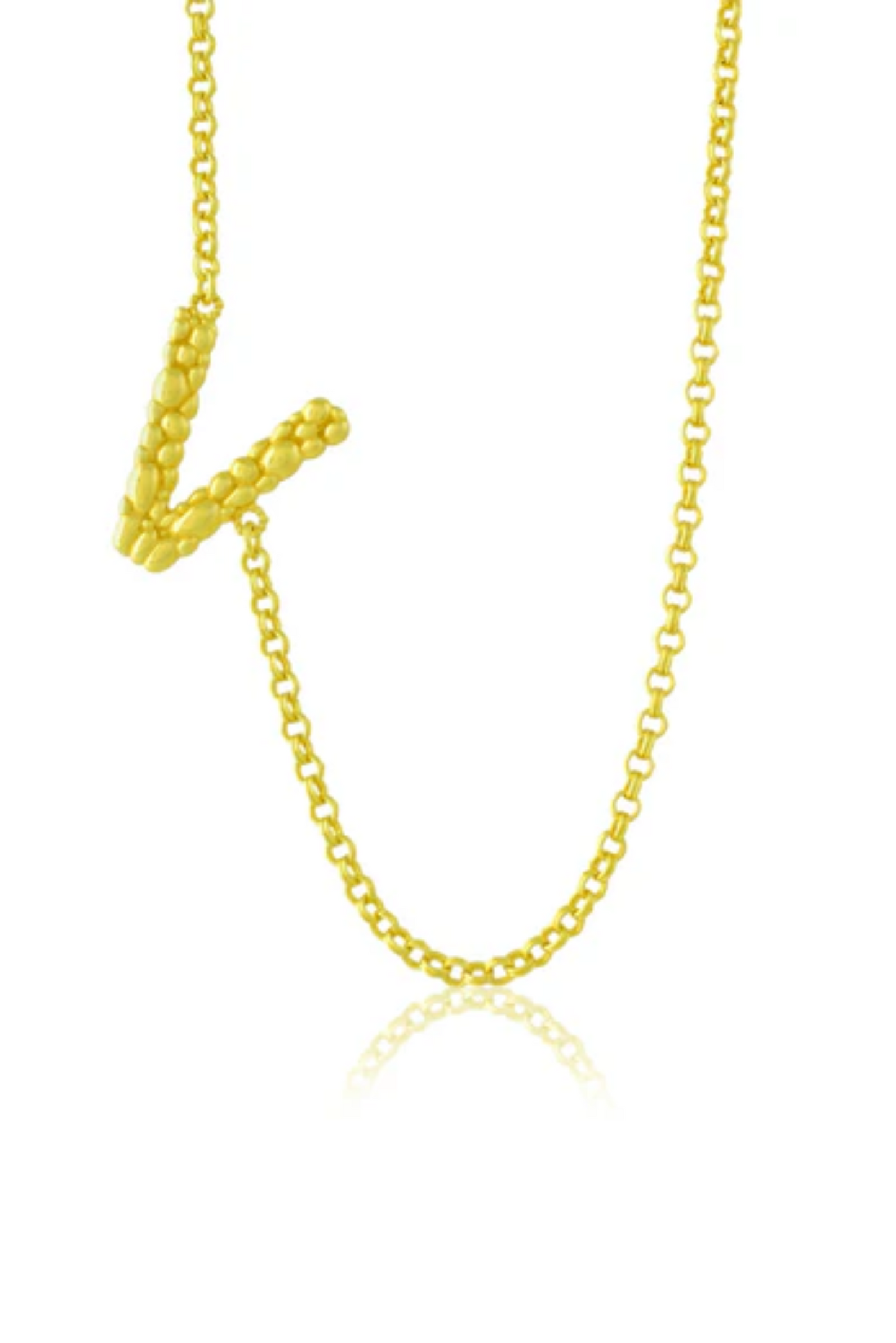 Initial Own Necklace - V