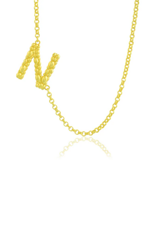Initial Own Necklace - N