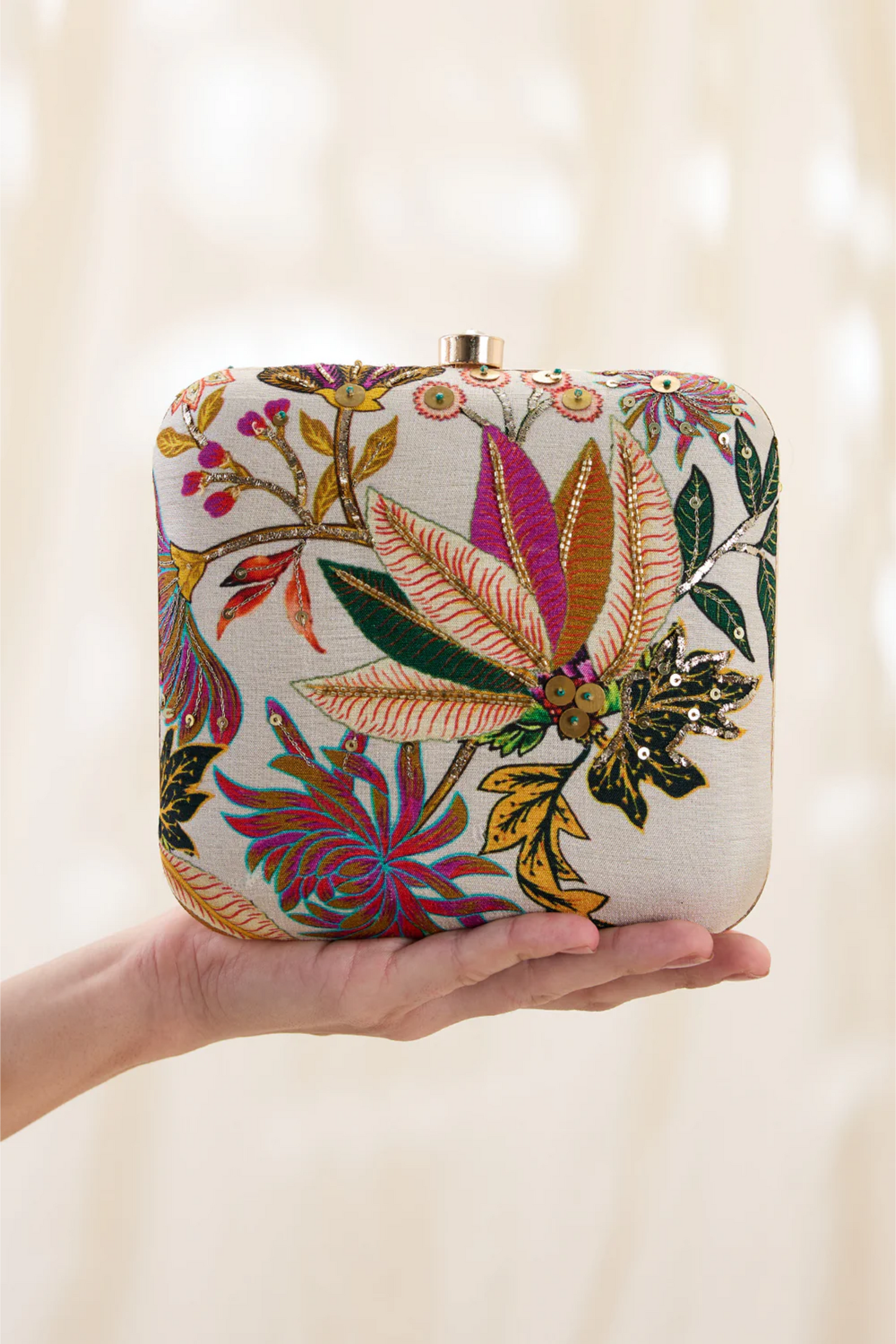 Aarani Embellished Clutch Bag