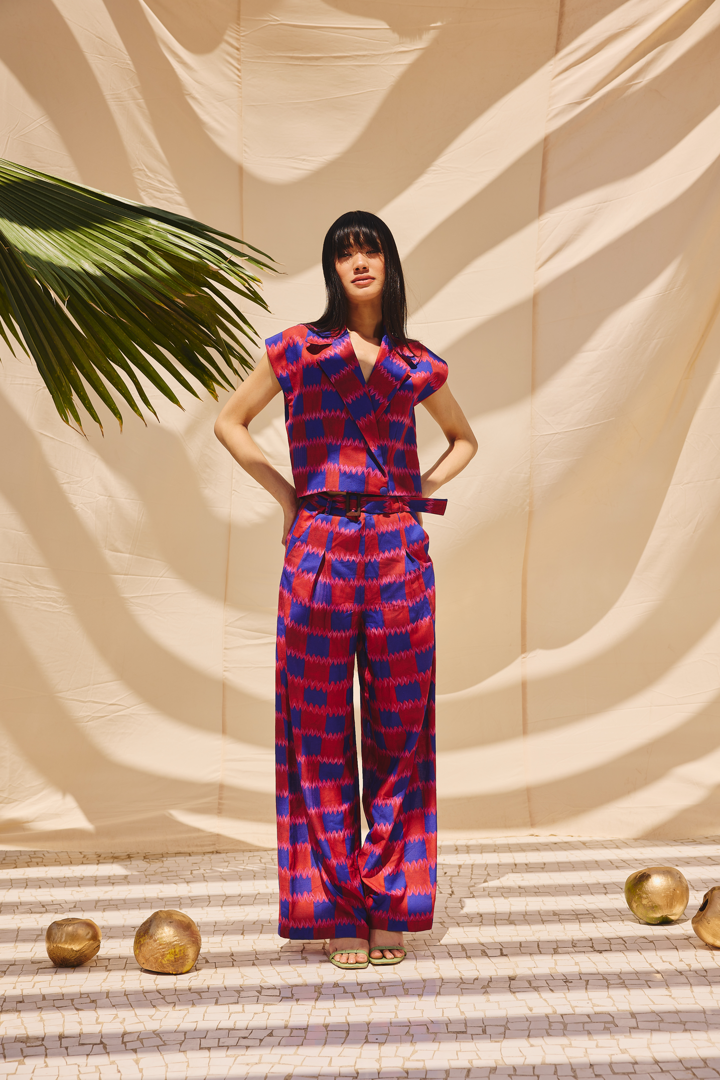 Checkmate Chic - Pants