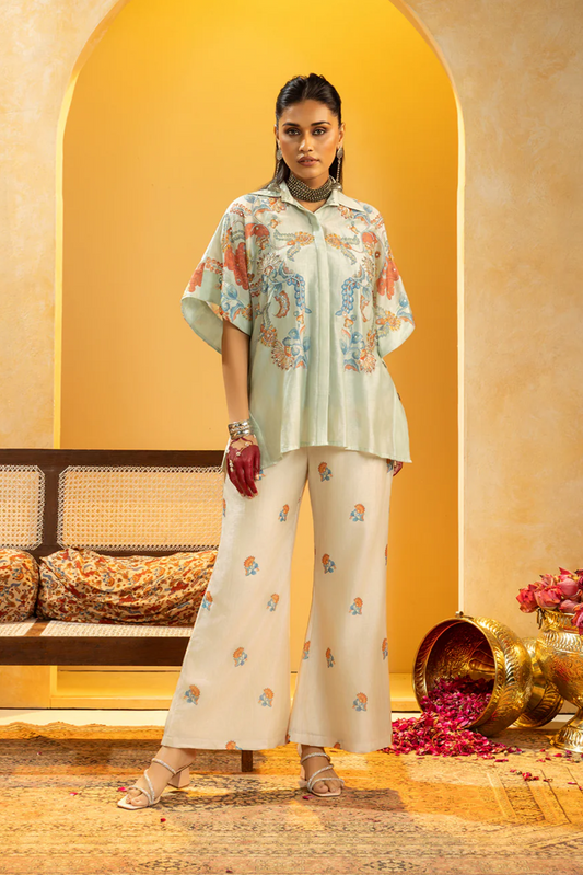 Rangtara embellished  co-ord set