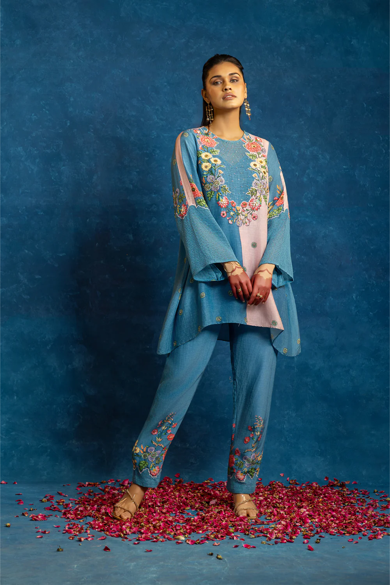 Baghira Appiqued Kurta set