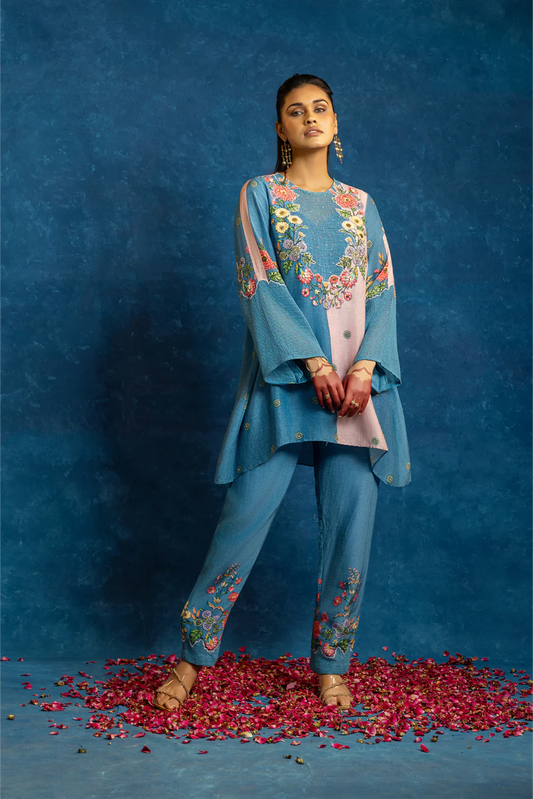 Baghira Appiqued Kurta set