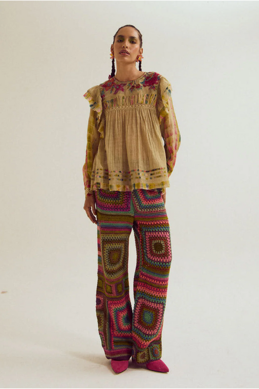Kale Emb Top
