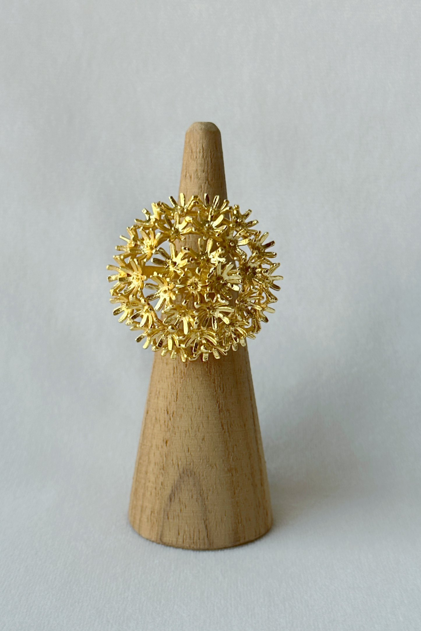 Sunshine Mini Pearl Ring Gold