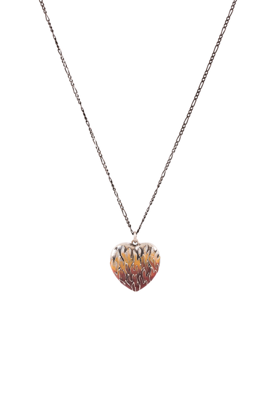 Heart on Fire Pendant