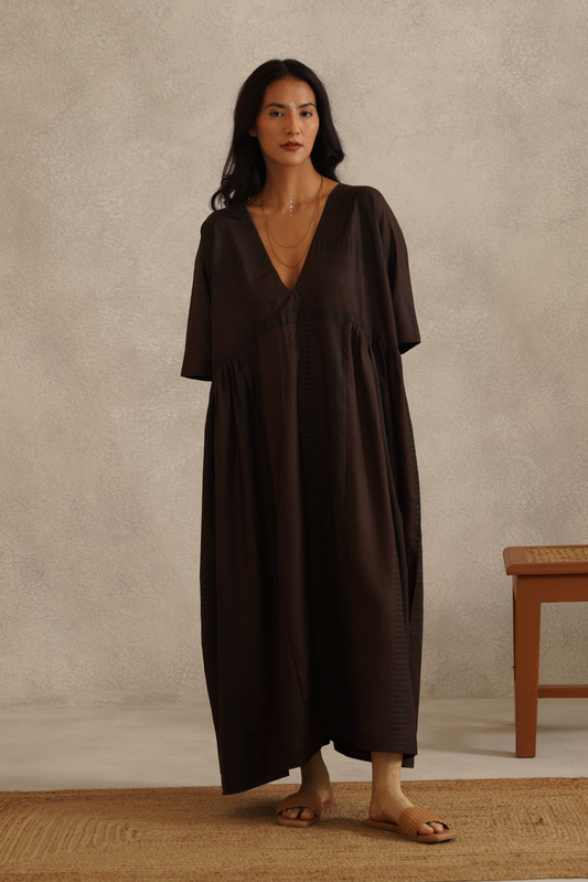 Harmony Dress - Brown